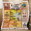 I Love My Goats- You Are My Sunshine Quilt Blanket  Quilt